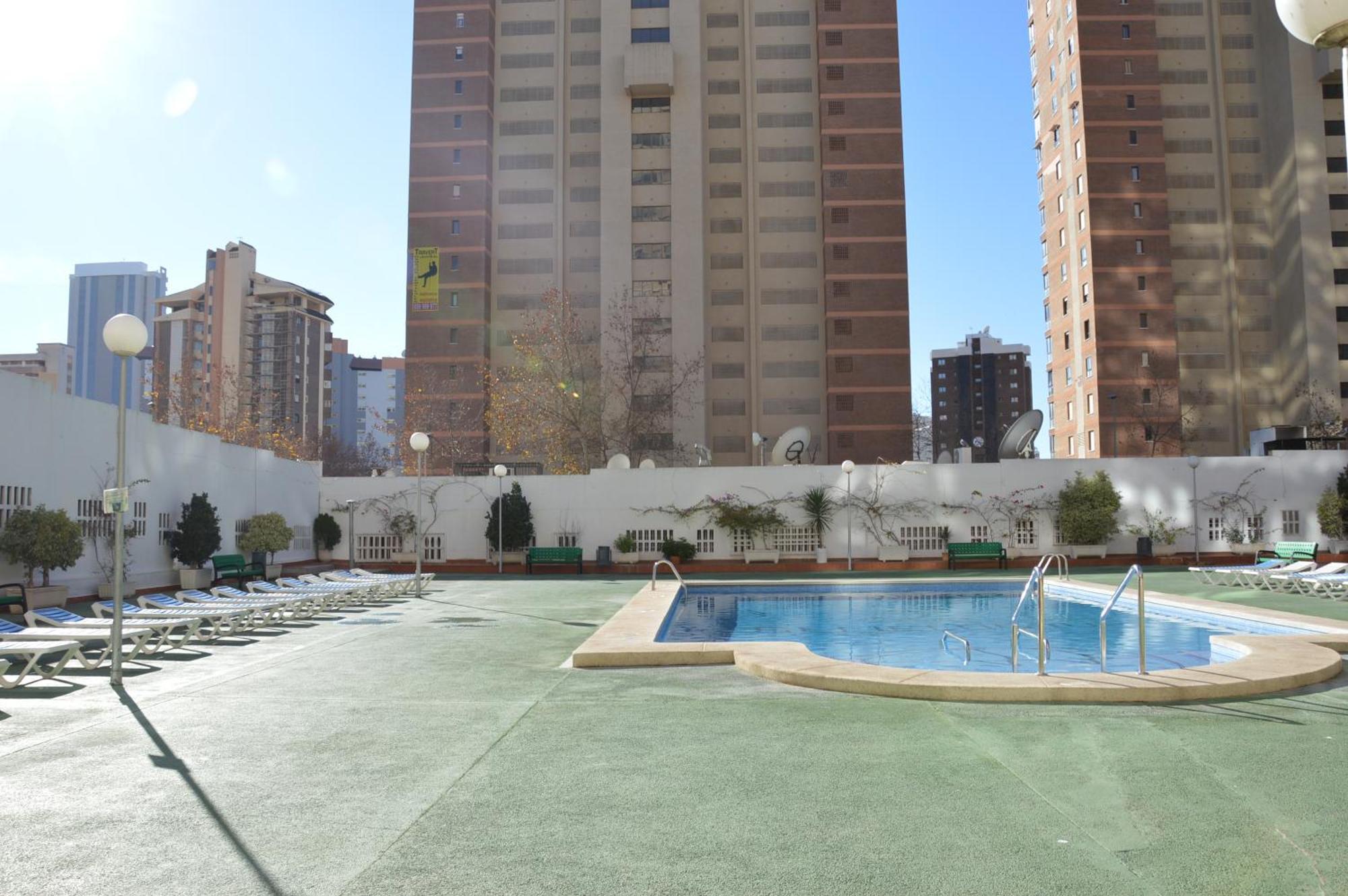 בנידורם Gemelos IV Loysan Apt. With Pool מראה חיצוני תמונה